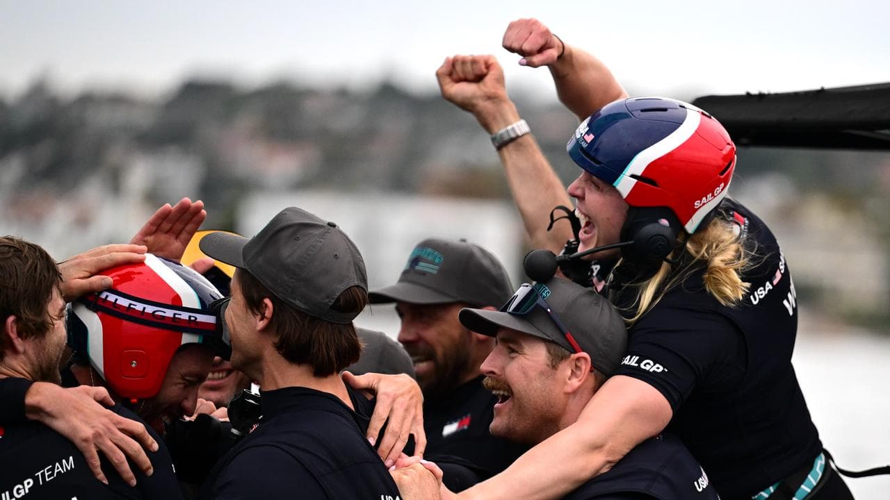 Team USA celebrations.