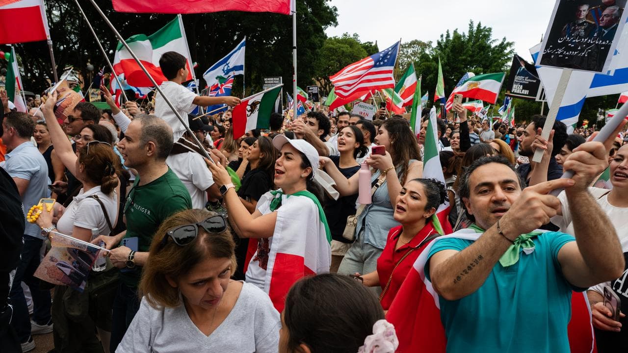 Iranian Australians are celebrating the fall of Ayatollah Ali Khamenei