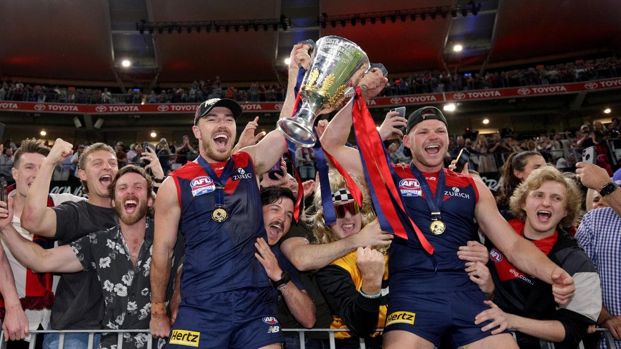 Michael Hibberd and Steven May.