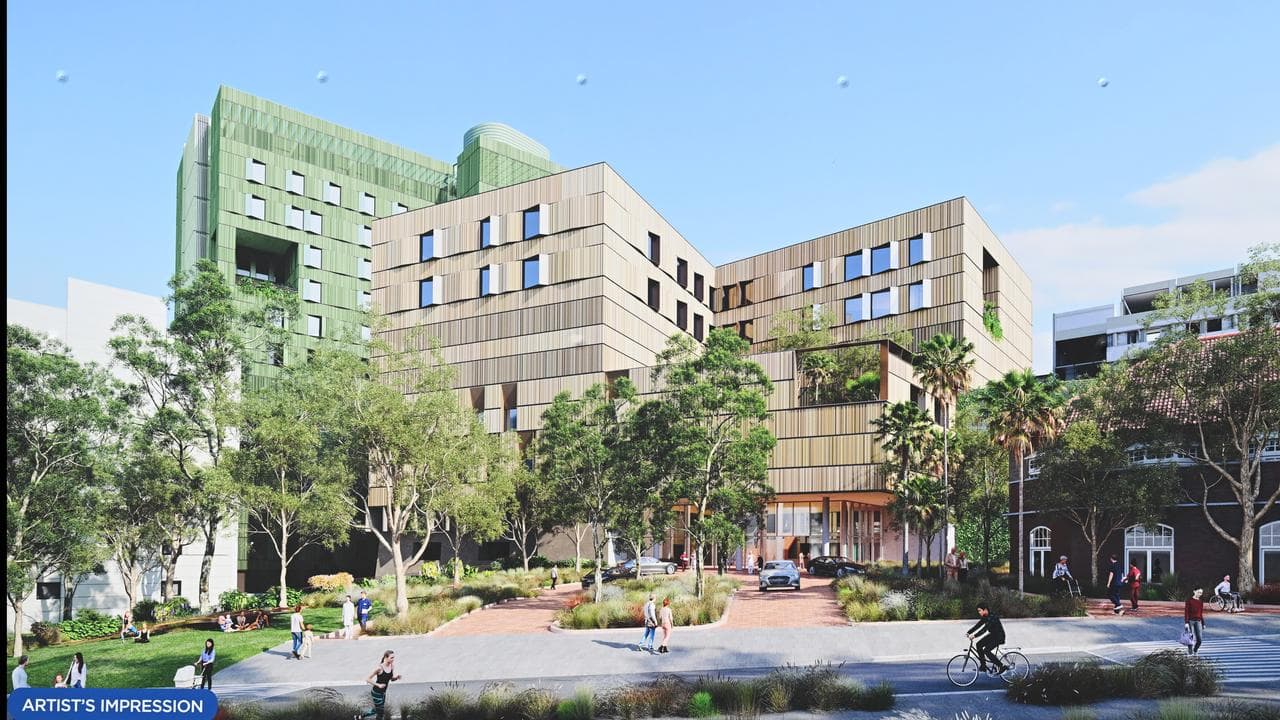 An artist's impression of the Royal Prince Alfred Hospital upgrade