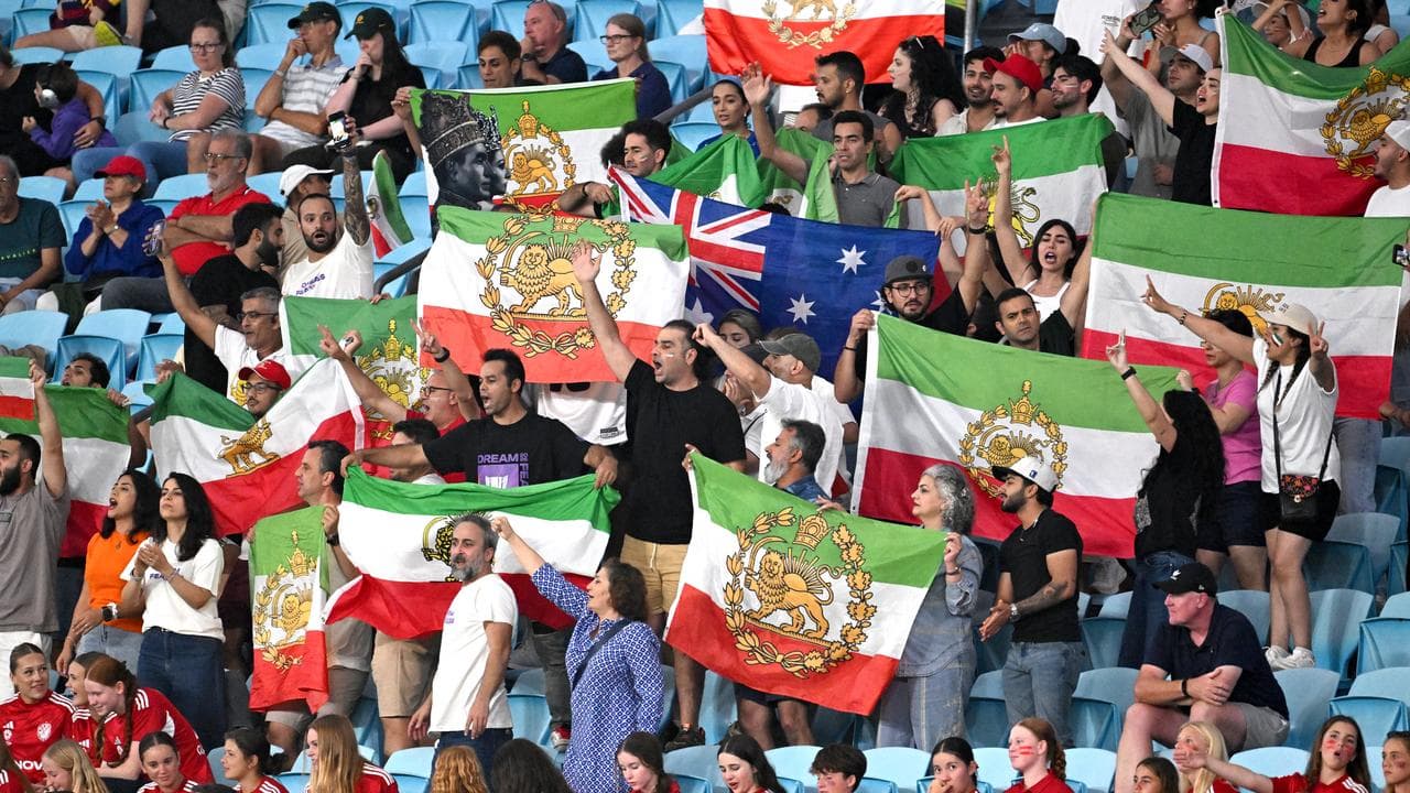 Iran supporters.