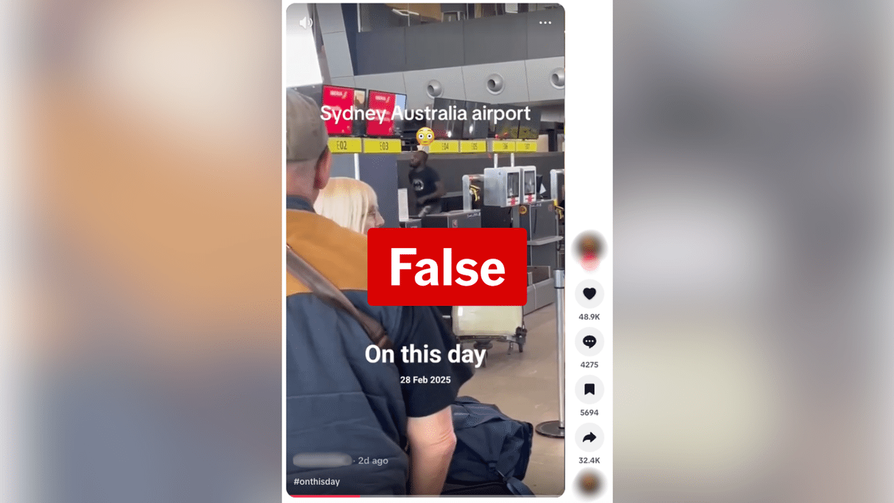 A screenshot of a TikTok post.