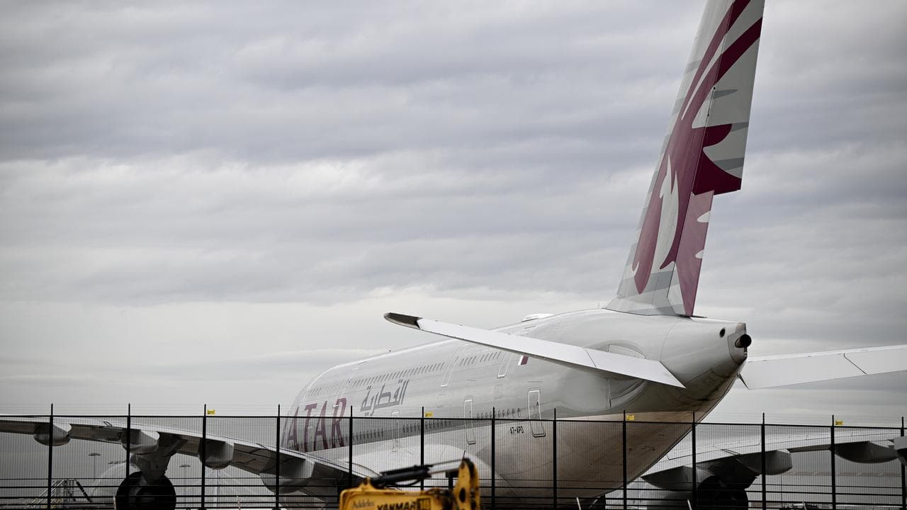 A Qatar Airways aircraft
