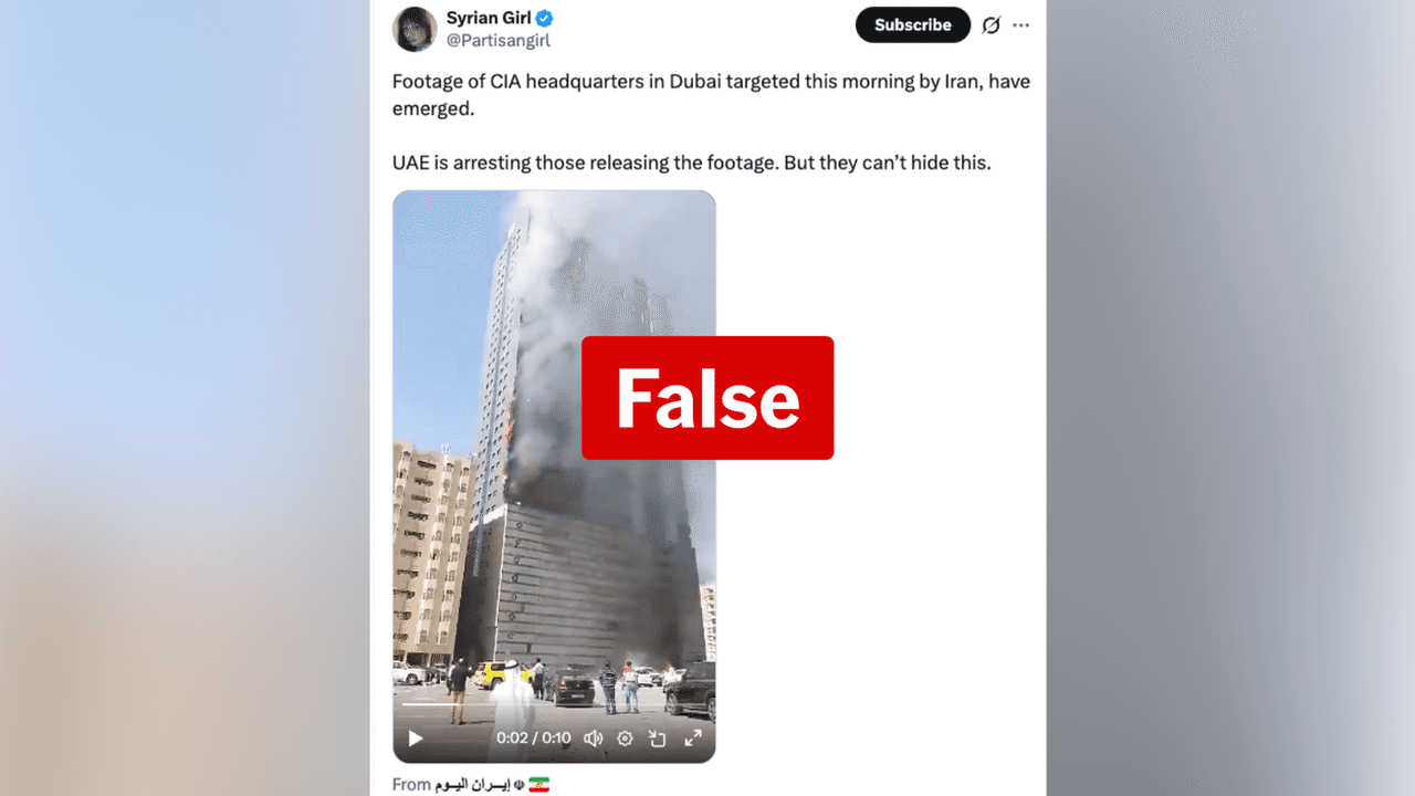 A screenshot of an X post.  