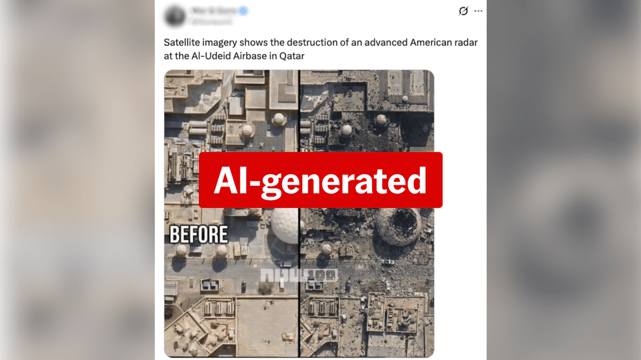 A screenshot of an X post.  