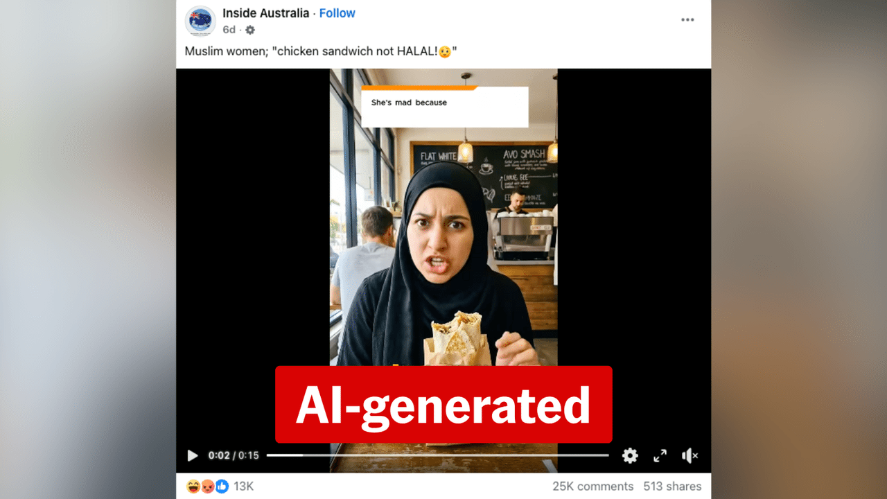 A screenshot of a Facebook post.