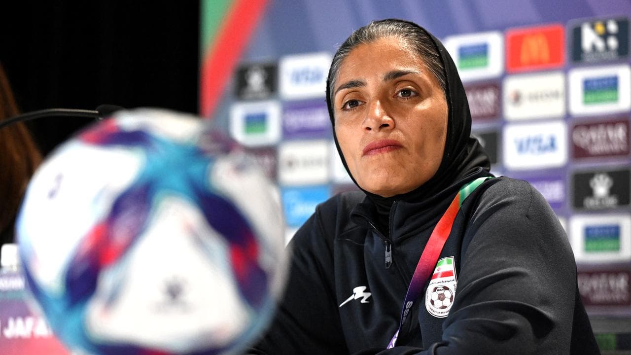 Iran coach Marziyeh Jafari