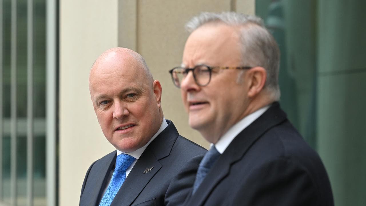 Christopher Luxon and Anthony Albanese (file image)