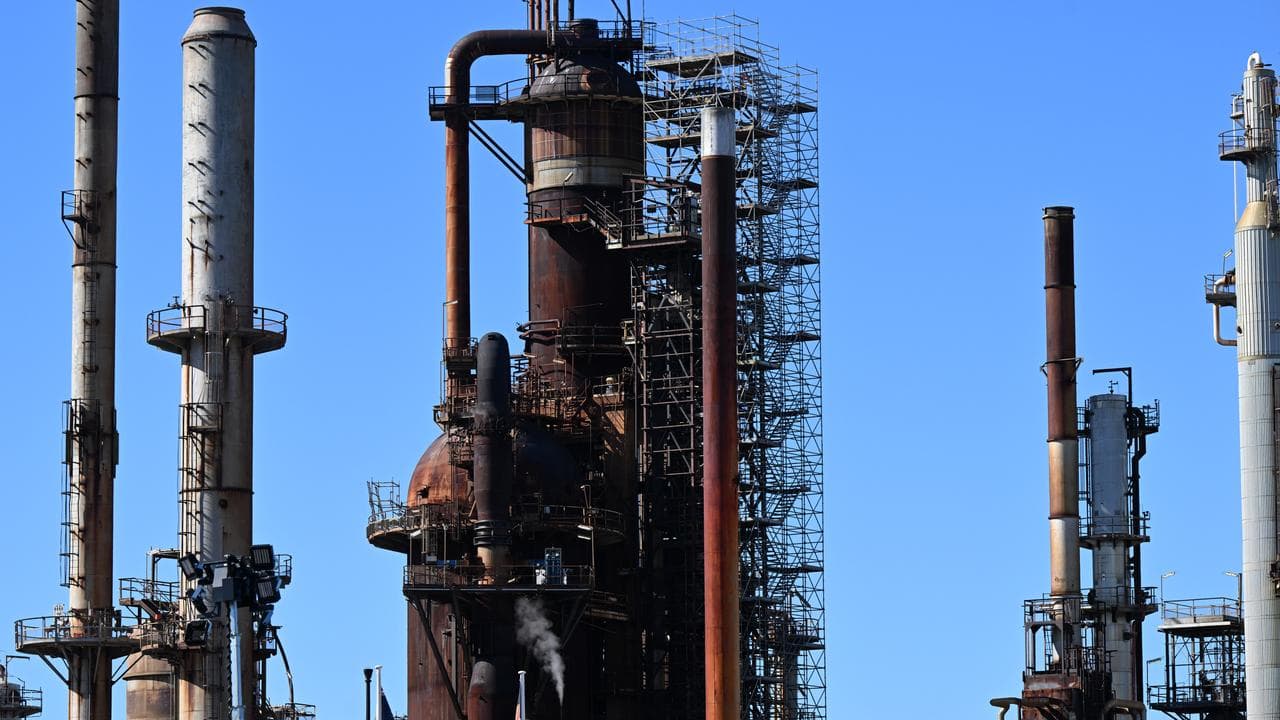 Ampol Refinery in Brisbane