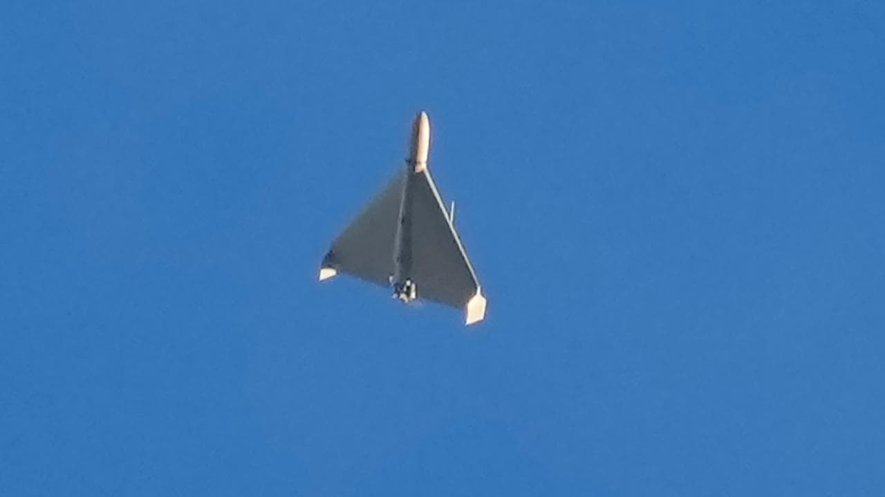 An Iranian Shahed exploding drone (file image)