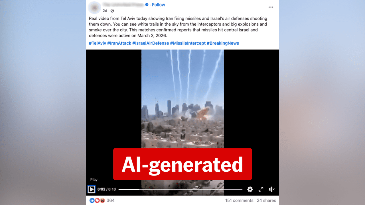 A screenshot of a Facebook page.