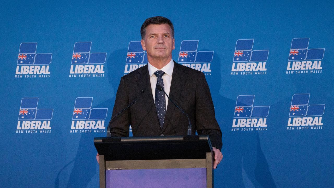 Leader of the Opposition Angus Taylor