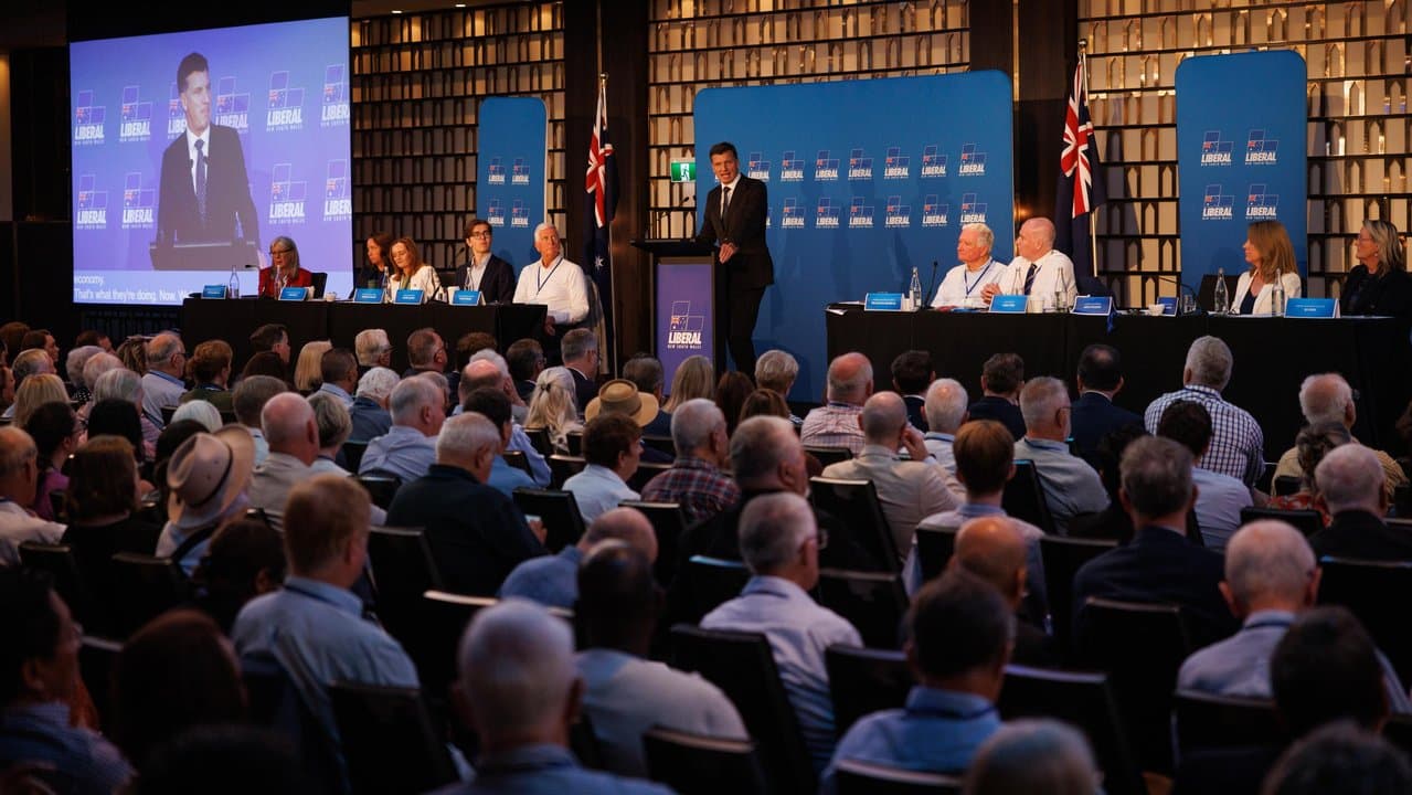 The NSW Liberal State Council in Sydney.