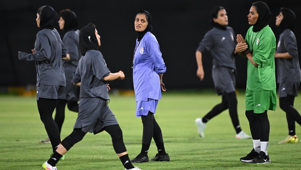 Iran Women’s Asian Cup team training