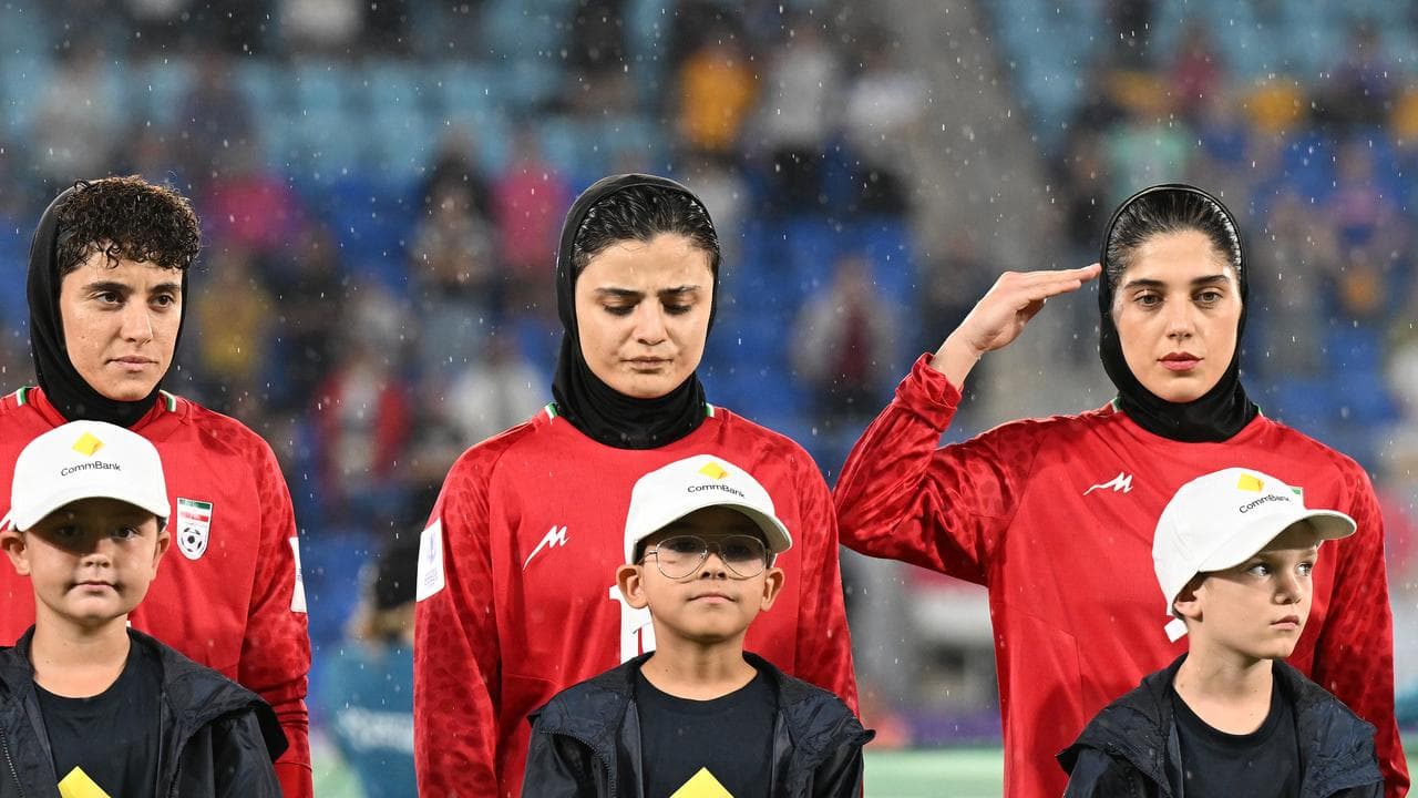 Iran's women's soccer team