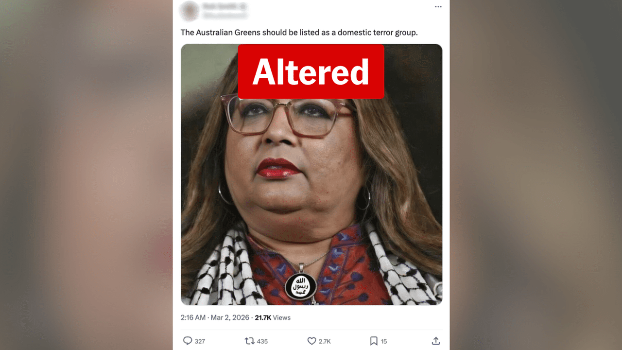 A screenshot of an X post.