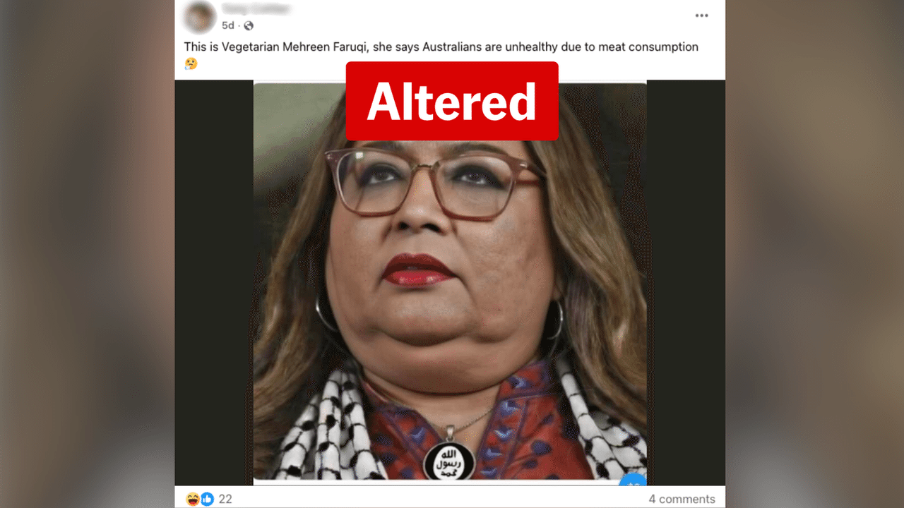 A screenshot of a Facebook post.