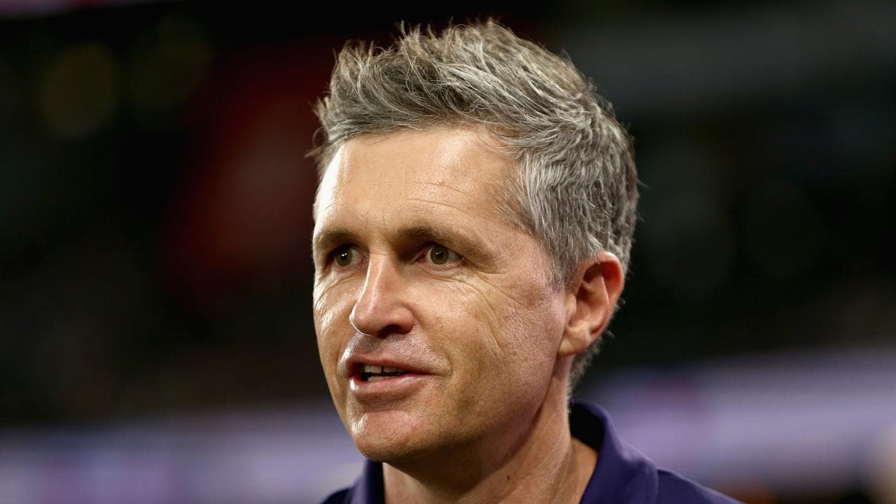 Dockers coach Justin Longmuir