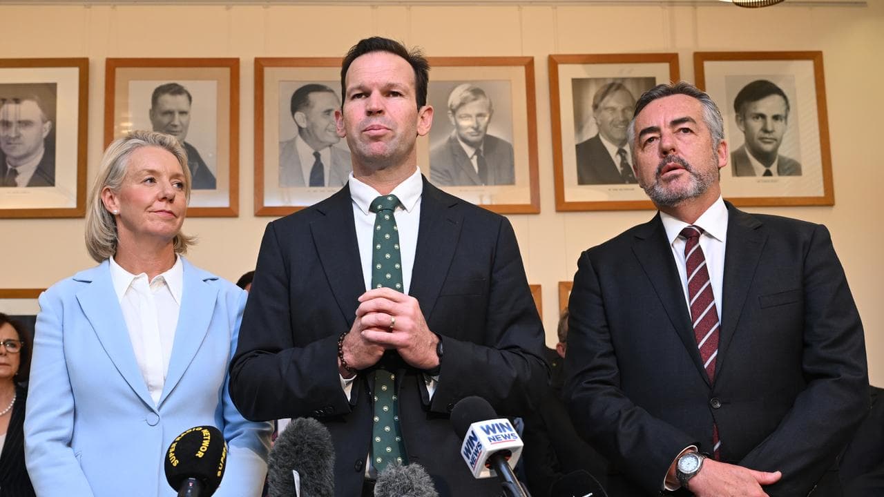 Bridget McKenzie, Matt Canavan, and Darren Chester