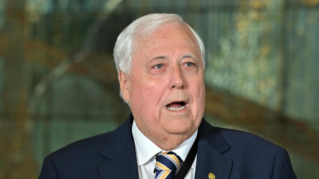 United Australia Party chairman and businessman Clive Palmer