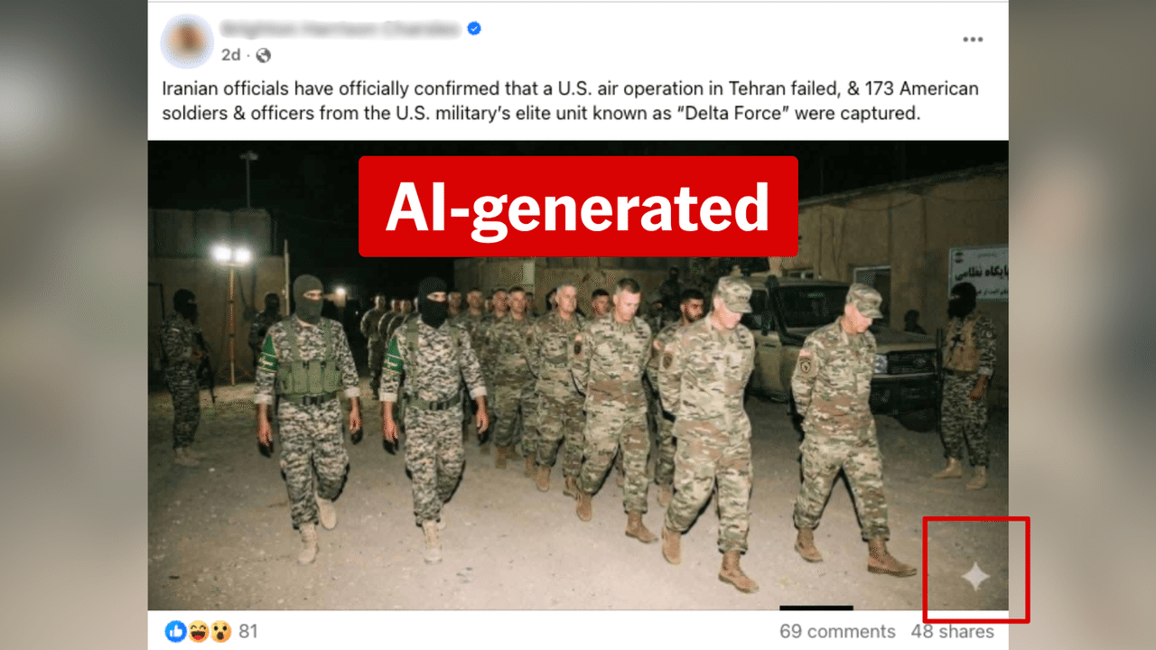 A screenshot of a Facebook post.