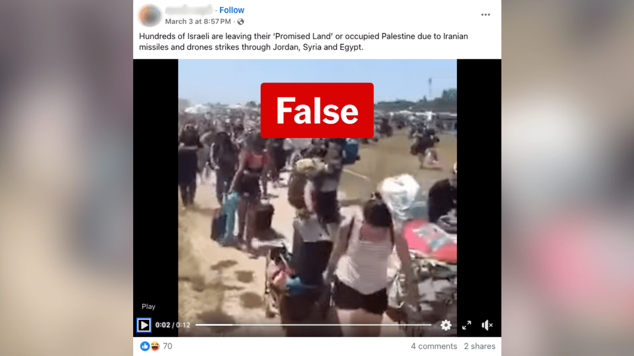 A screenshot of a Facebook post.