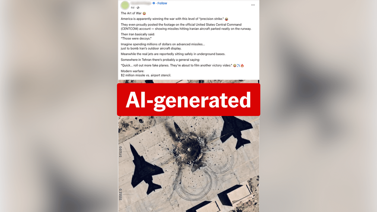 A screenshot of a Facebook post.