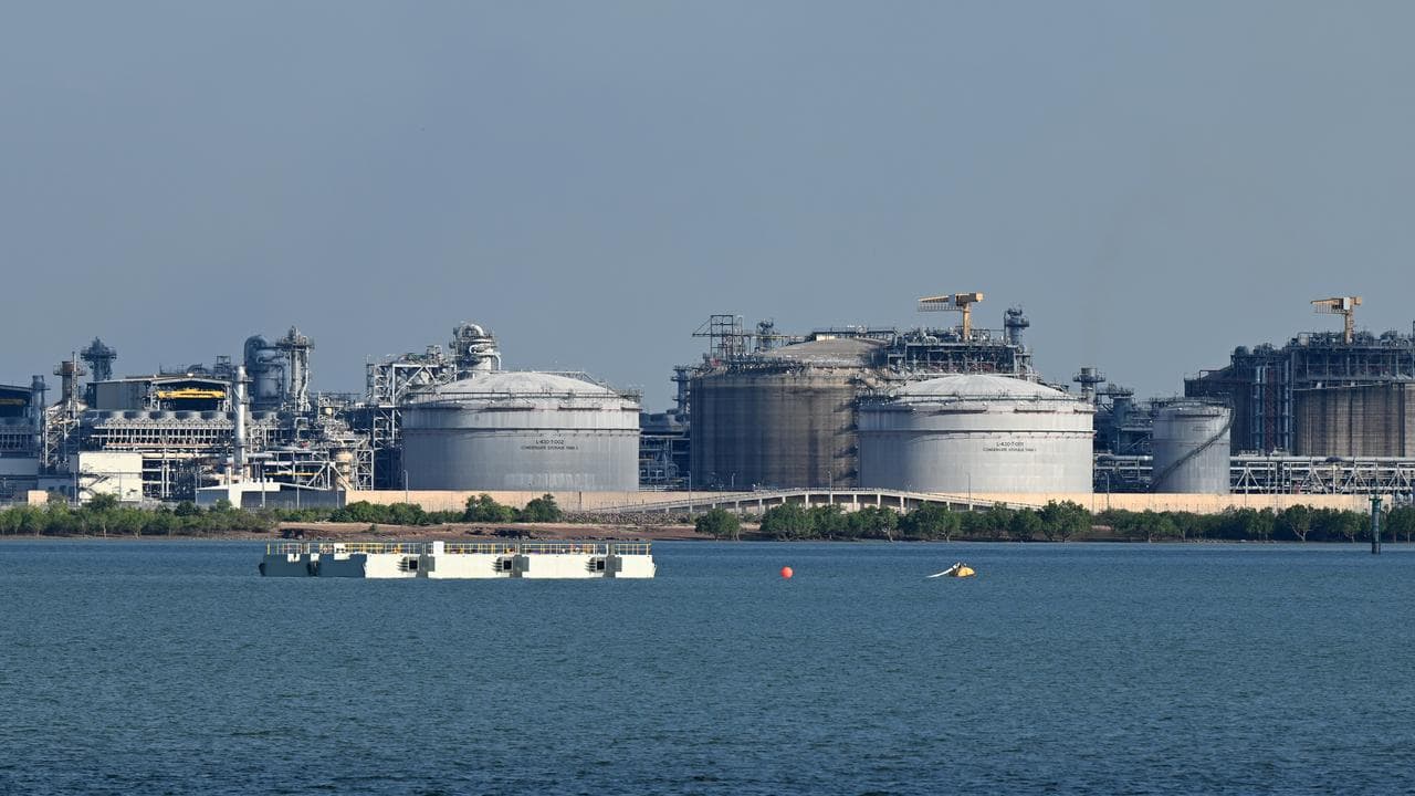 LNG onshore processing facilities in Darwin