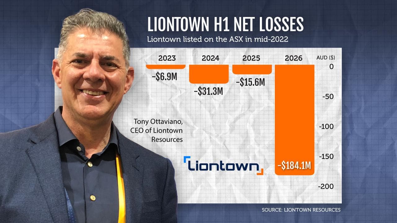 Liontown chief executive Tony Ottaviano