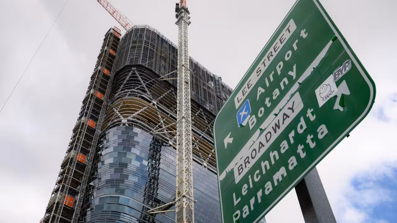 Atlassian's new HQ under construction