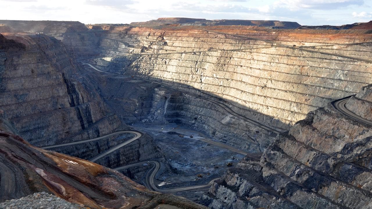 The Super Pit gold mine in Kalgoorlie
