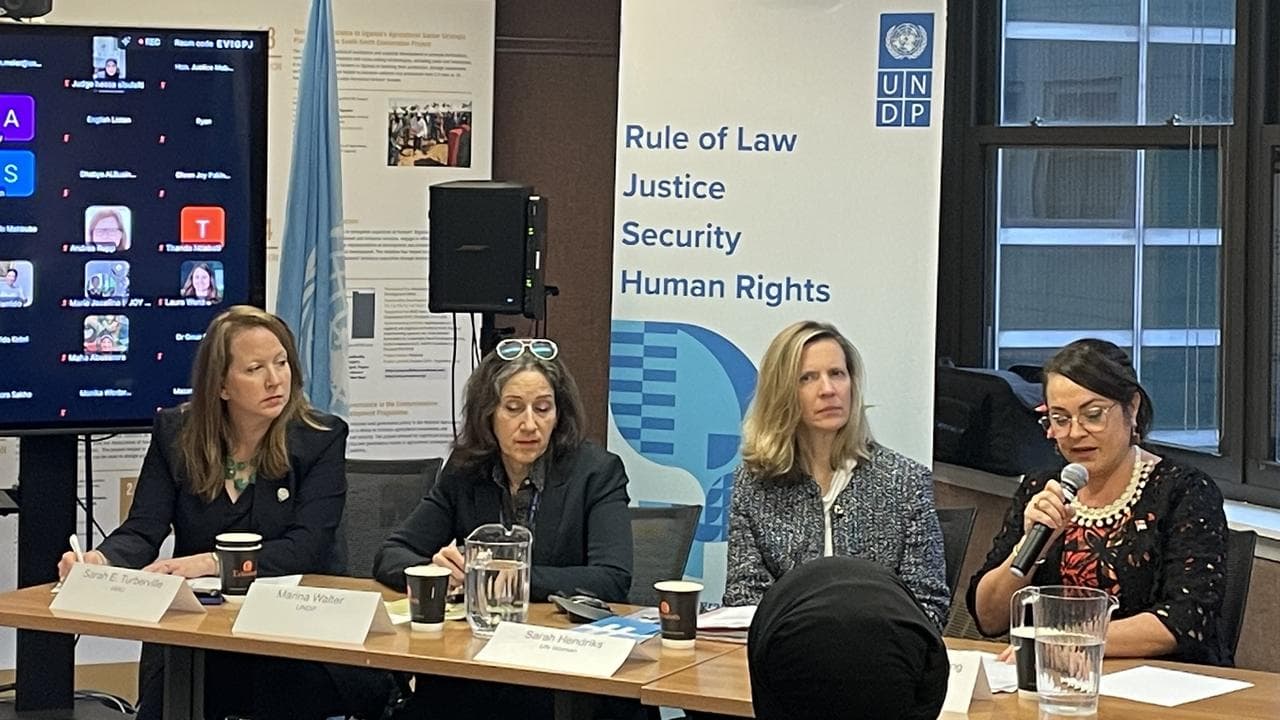 Kiribati Women's Minister Ruth Cross Kwansing