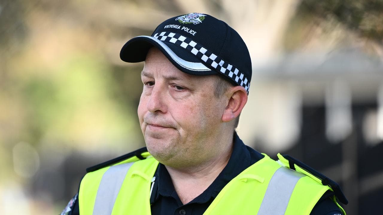 Victoria Police Inspector Craig McEvoy (file image)