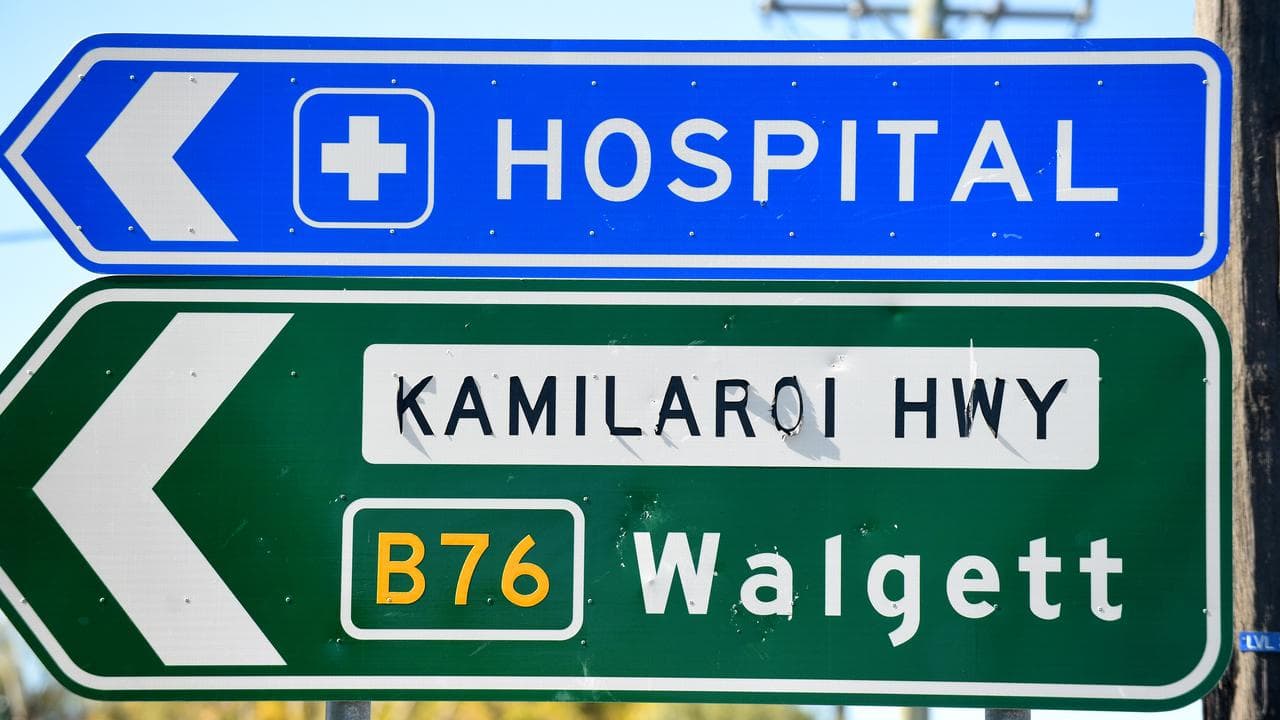 A sign for Walgett (file image)