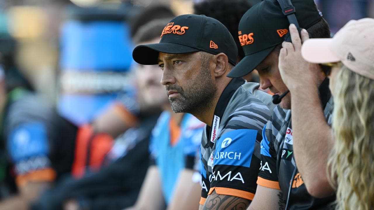 Wests Tigers coach Benji Marshall