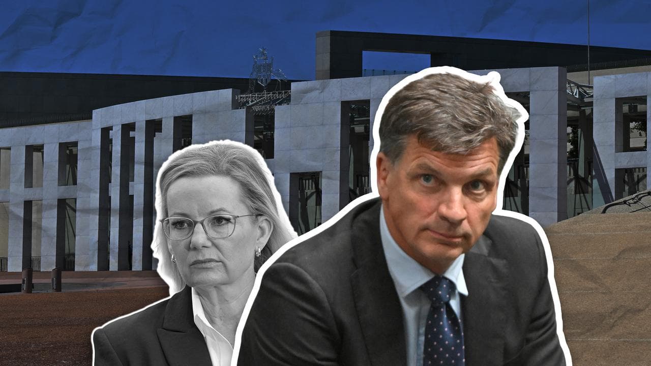 Sussan Ley and Angus Taylor  