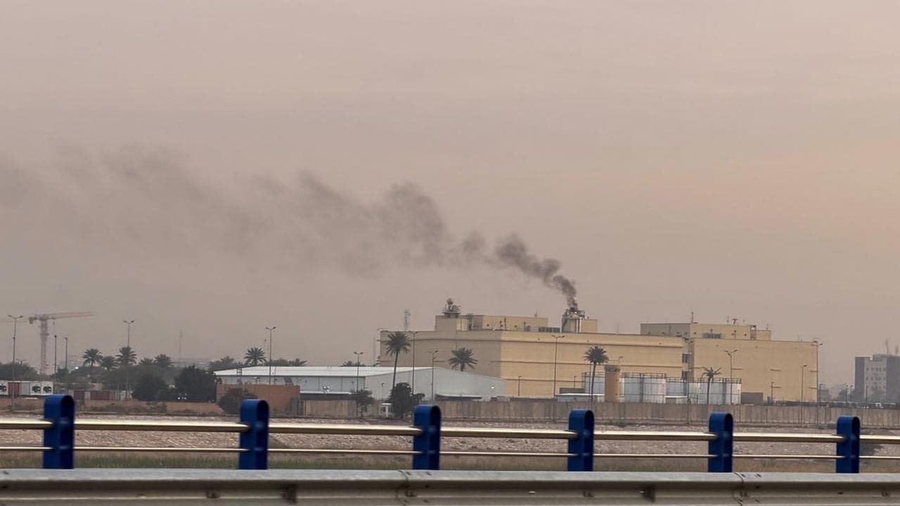 The US embassy in Baghdad