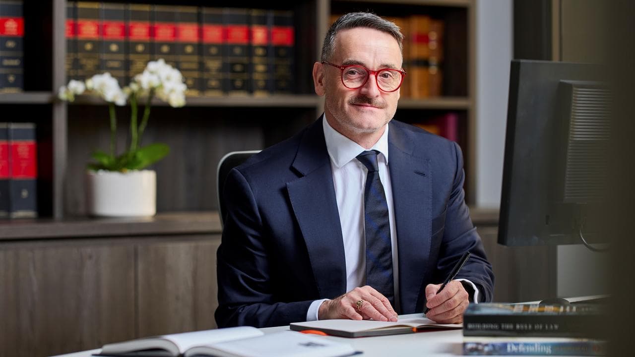 Ronan MacSweeney, president of The Law Society of NSW