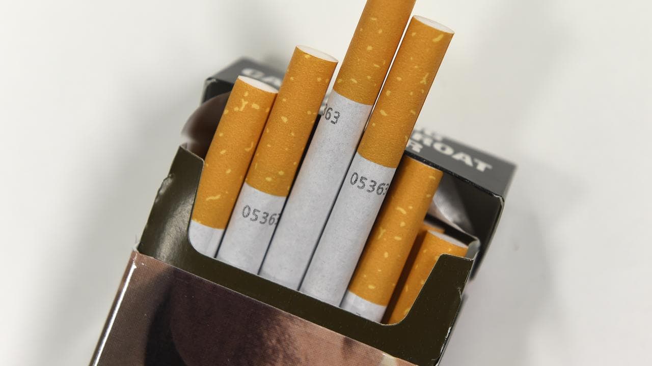 A packet of tobacco cigarettes (file image)