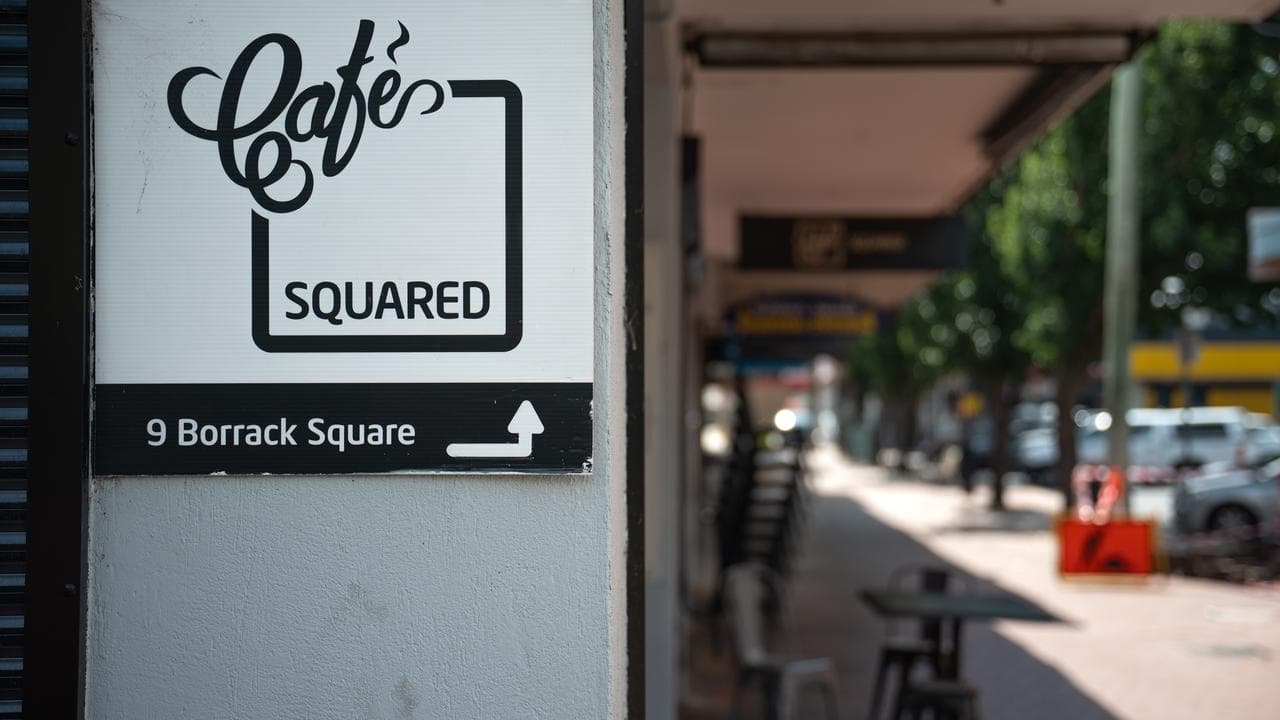 The cafe where the shooting occurred 