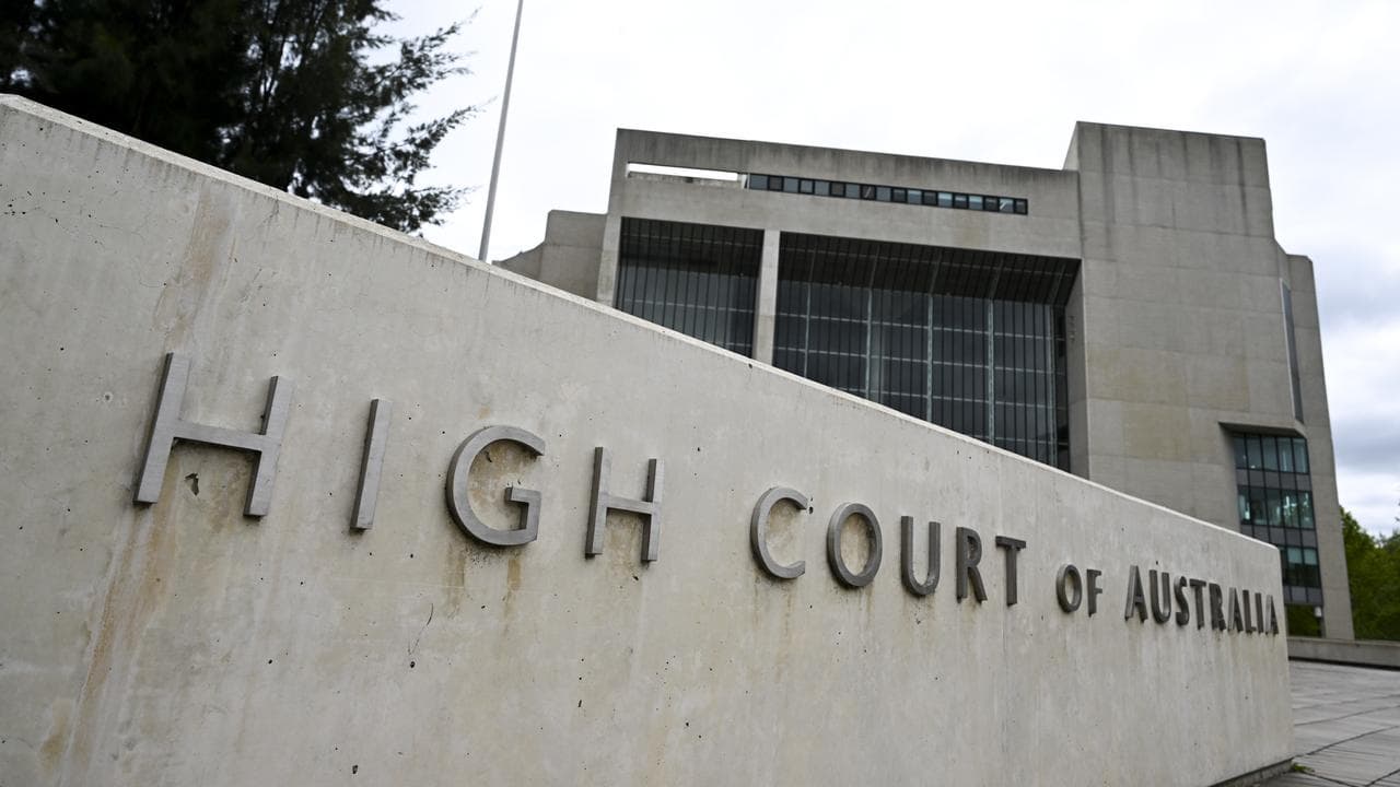 A general view of the High Court of Australia (file image)