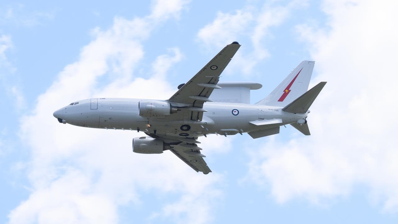A RAAF E-7A Wedgetail aircraft (file image)