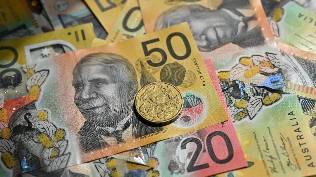 Australian currency (file image)