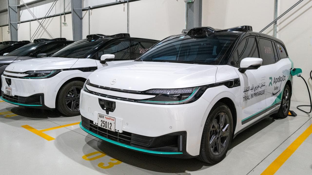 Self-driving cars (file image)