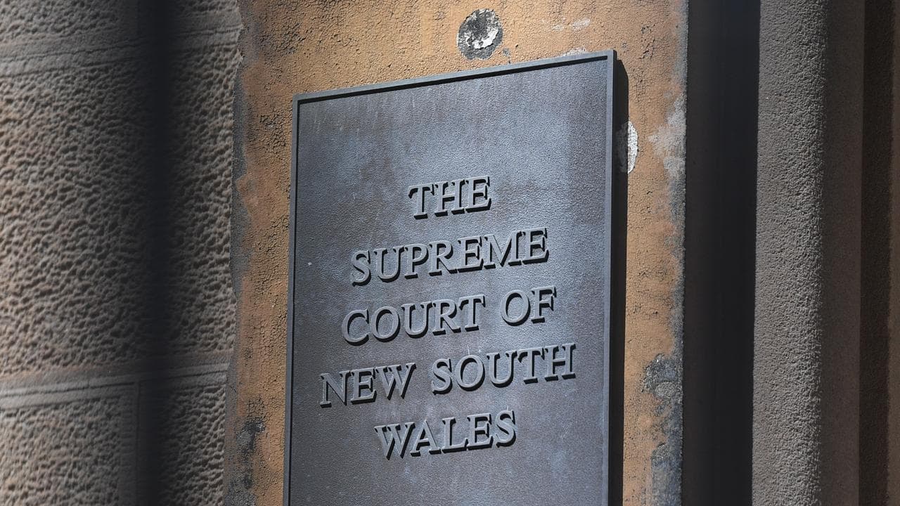 Court signage (file)