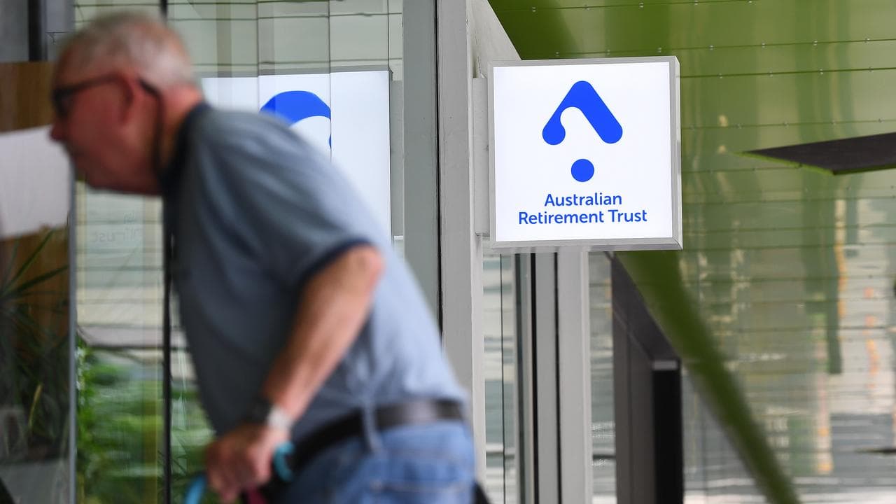 The Australian Retirement Trust building (file image)