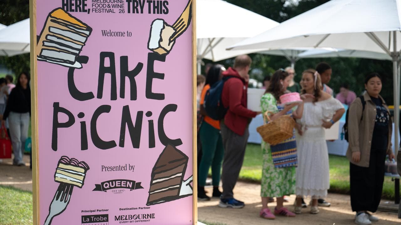 Melbourne Food and Wine Festival's Cake Picnic