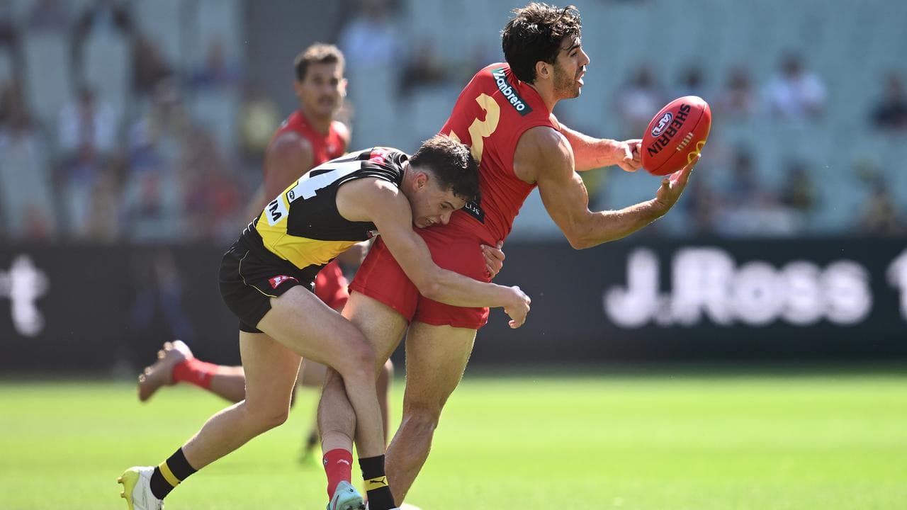 Christian Petracca picked up 20 disposals