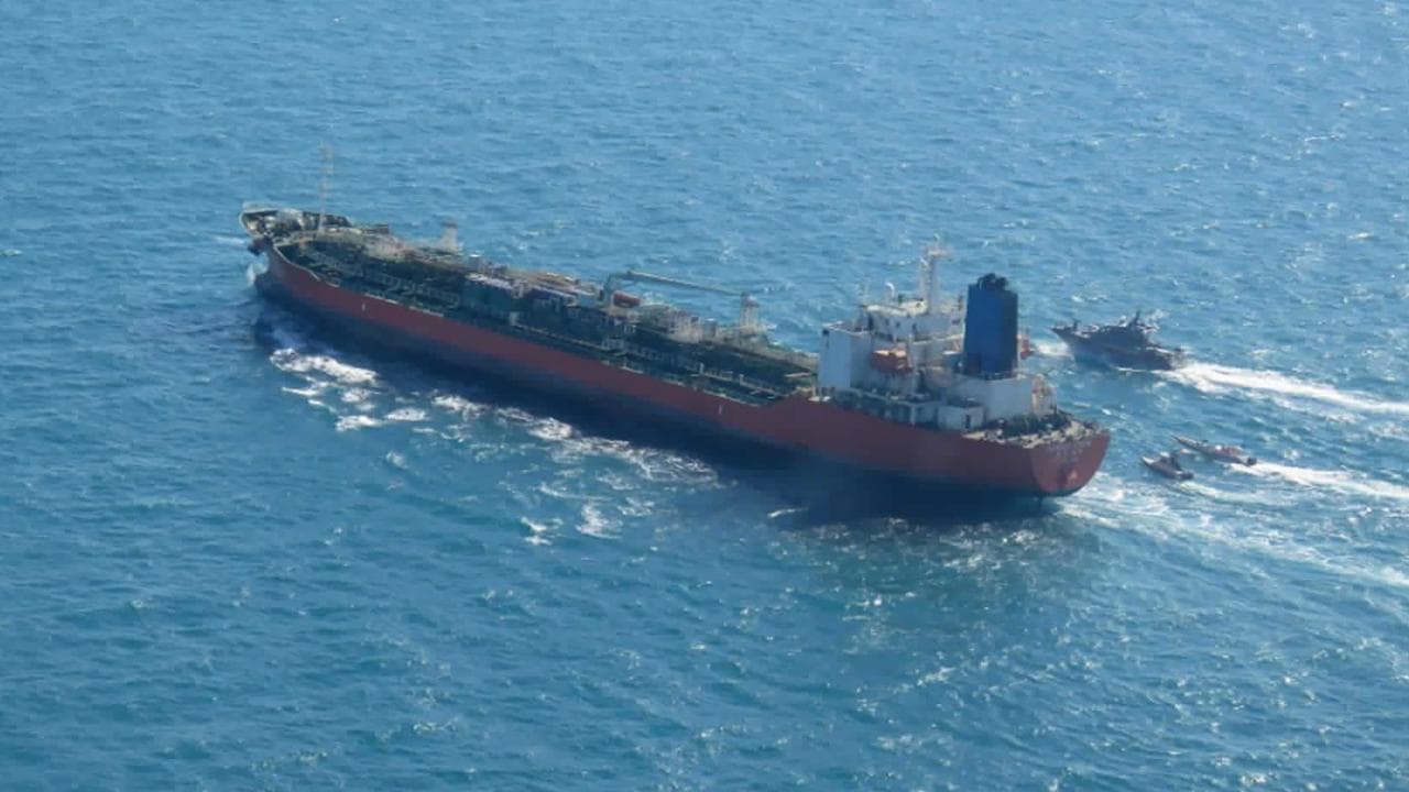 An oil tanker (file image)