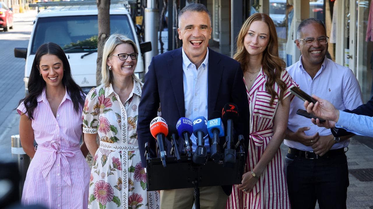 Re-elected SA Premier Peter Malinauskas